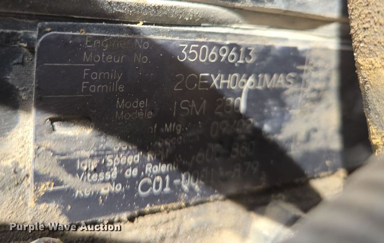 image for item DS5274 2003 Sterling L-Line ready mix truck