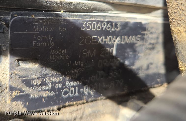 image for item DS5274 2003 Sterling L-Line ready mix truck