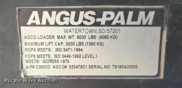 image for item DS5288 (2) Wilmar Wrangler wheel loader