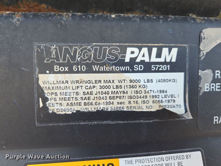 image for item DS5288 (2) Wilmar Wrangler wheel loader