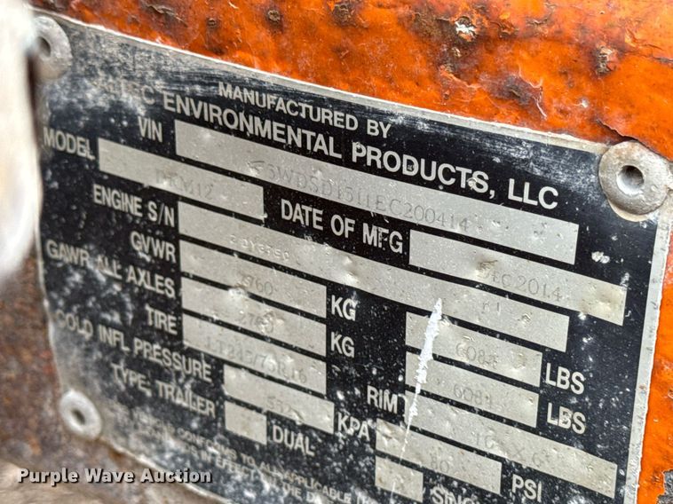 image for item DT0624 2014 Altec DRM12 wood chipper