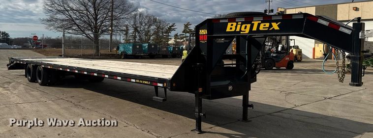 image for item DT0625 2022 Big Tex 22GN-35BK+5MR equipment trailer