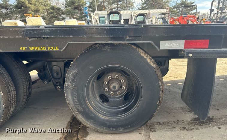 image for item DT0625 2022 Big Tex 22GN-35BK+5MR equipment trailer