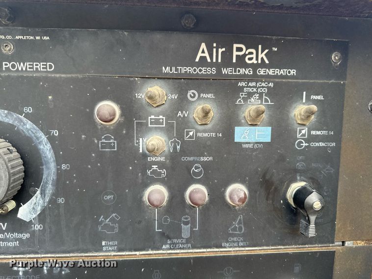 image for item DT0646 Miller Air Pak welder/generator