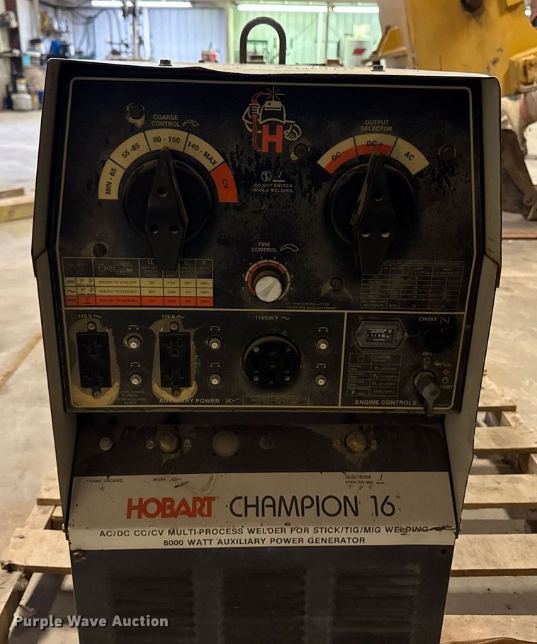 image for item DT0647 Hobart Champion 16 welder