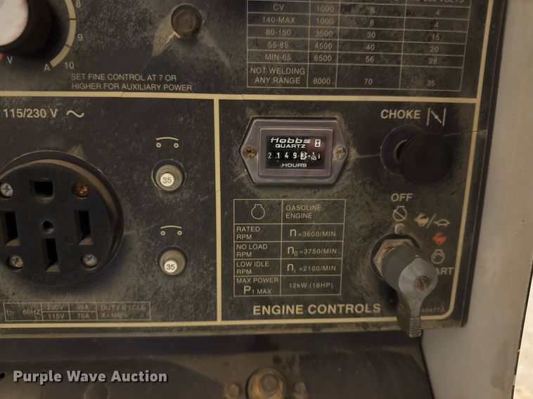 image for item DT0647 Hobart Champion 16 welder