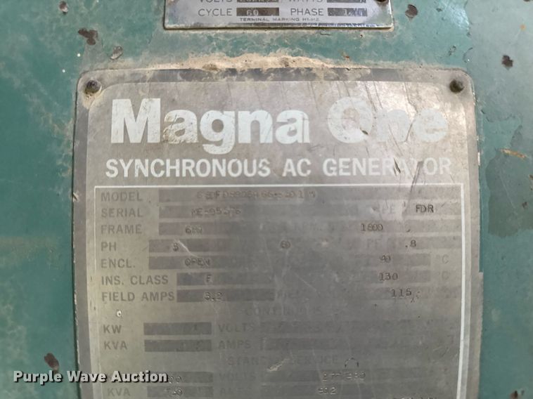 image for item DT0650 Marathon Electric  generator trailer