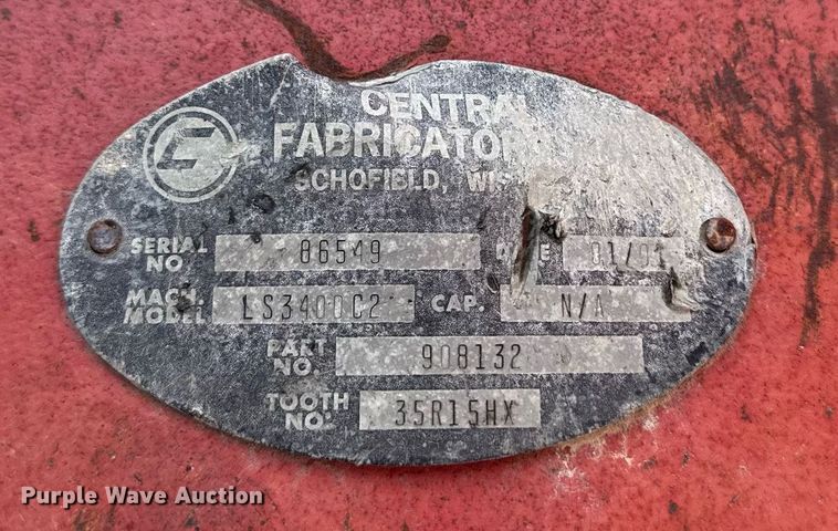 image for item DT0654 Central Fabrication LS3400 C 2 ripper