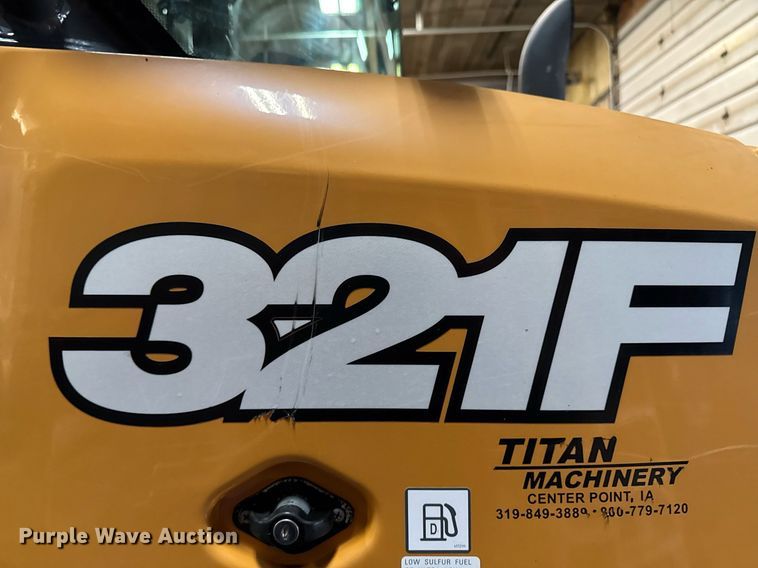 image for item DT0668 2017 Case 321F wheel loader
