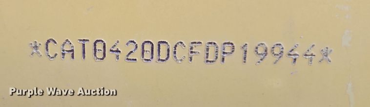 image for item DT7053 2004 Caterpillar 420D backhoe