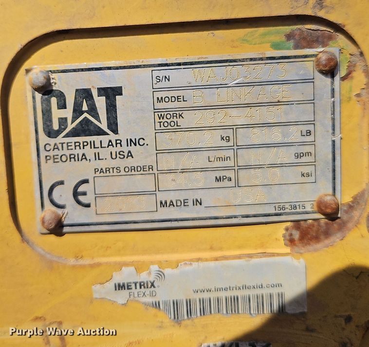 image for item DT7622 2016 Caterpillar 323FL excavator