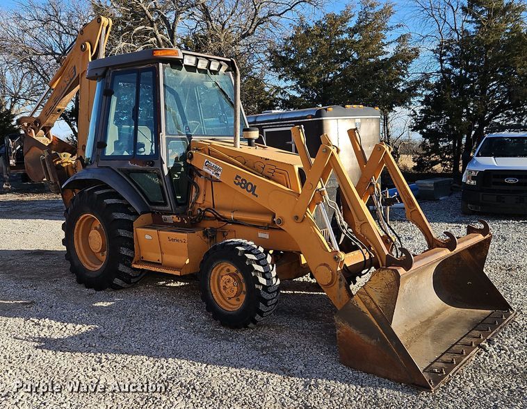 image for item DT7623 2000 Case 580L backhoe
