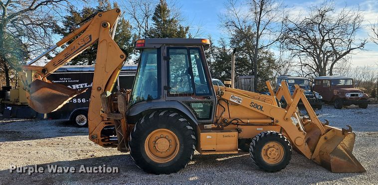 image for item DT7623 2000 Case 580L backhoe