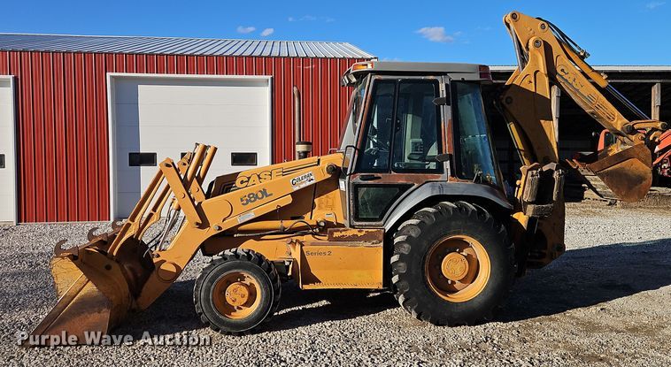 image for item DT7623 2000 Case 580L backhoe