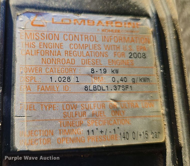 image for item DT7624 2010 Wacker Neuson Roller RT trench compactor