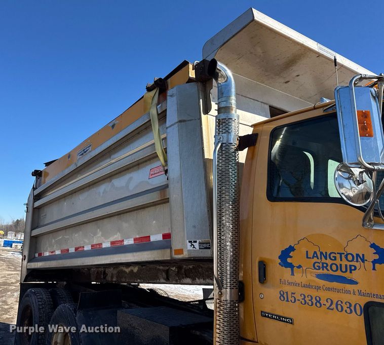 image for item DU3304 2001 Sterling dump truck