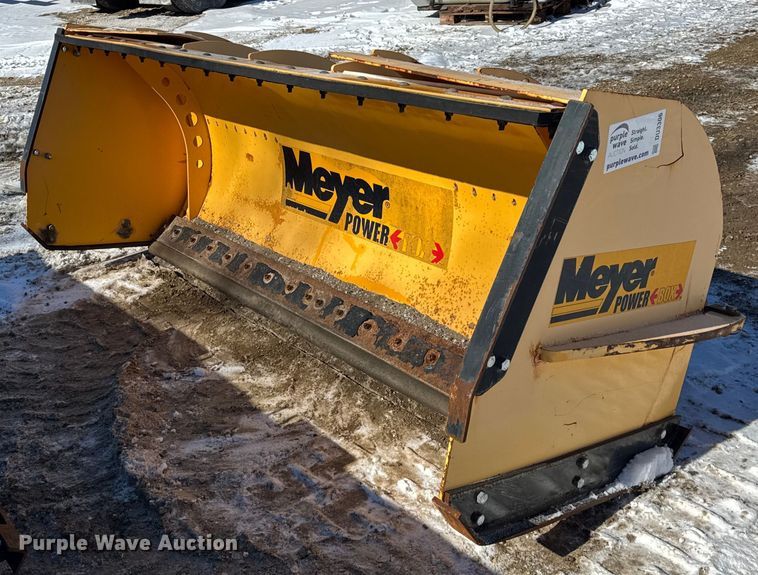 image for item DU3306 Meyer MBP812 skid steer snow pusher