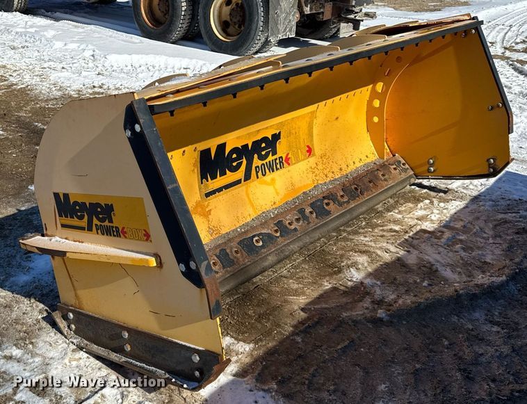 image for item DU3306 Meyer MBP812 skid steer snow pusher