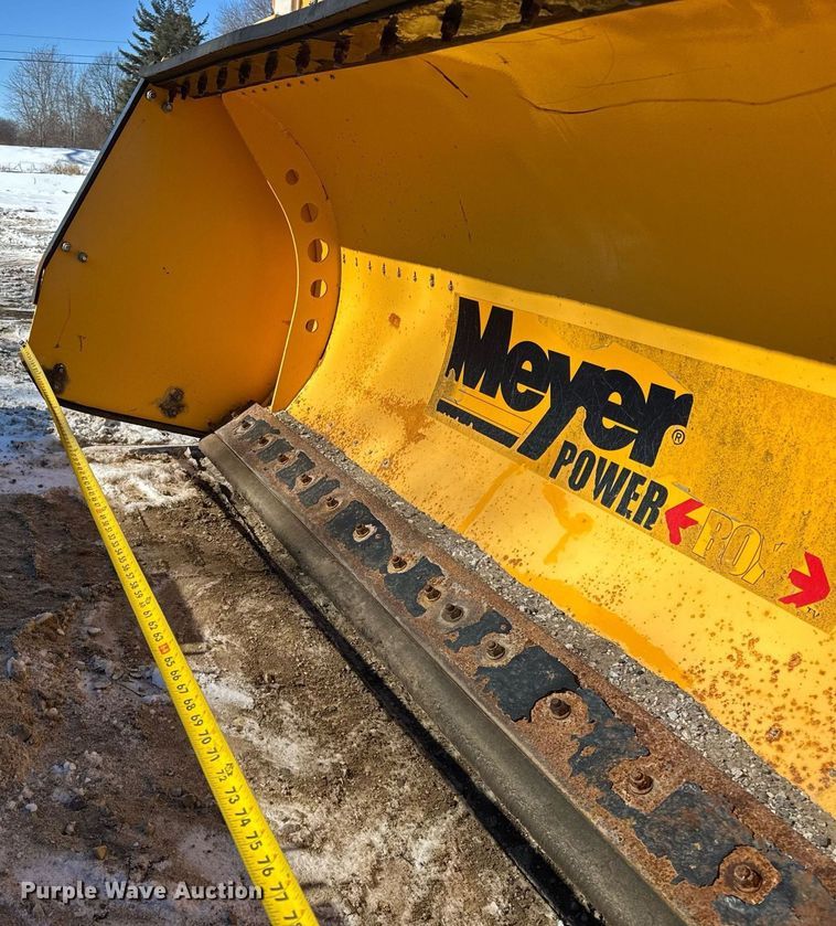 image for item DU3306 Meyer MBP812 skid steer snow pusher
