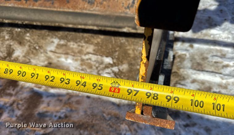 image for item DU3306 Meyer MBP812 skid steer snow pusher