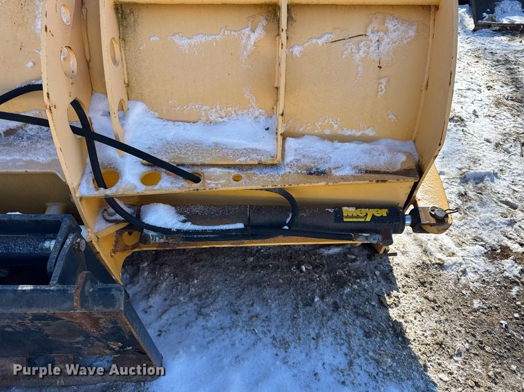 image for item DU3306 Meyer MBP812 skid steer snow pusher