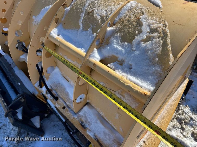 image for item DU3306 Meyer MBP812 skid steer snow pusher