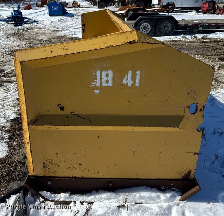 image for item DU3313 Pro Tech wheel loader snow pusher