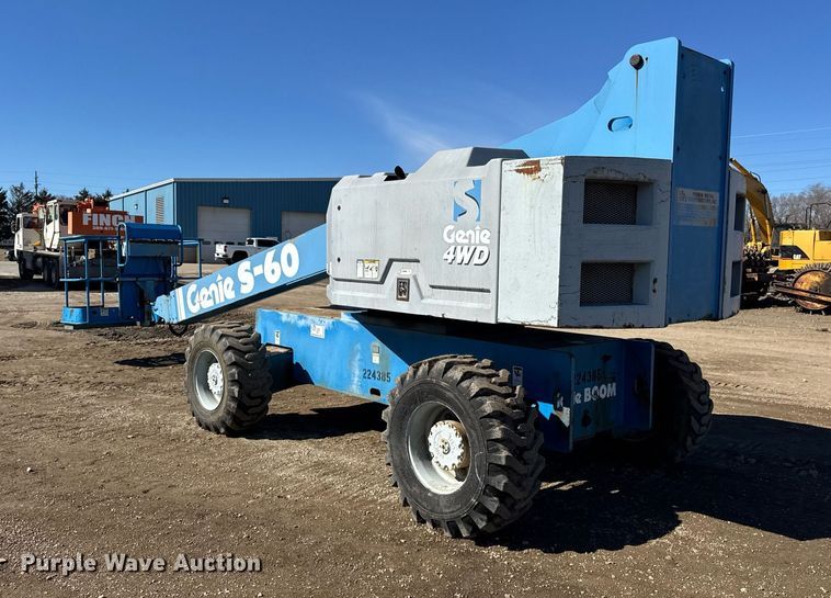 image for item DU3318 1997 Genie S60 boom lift