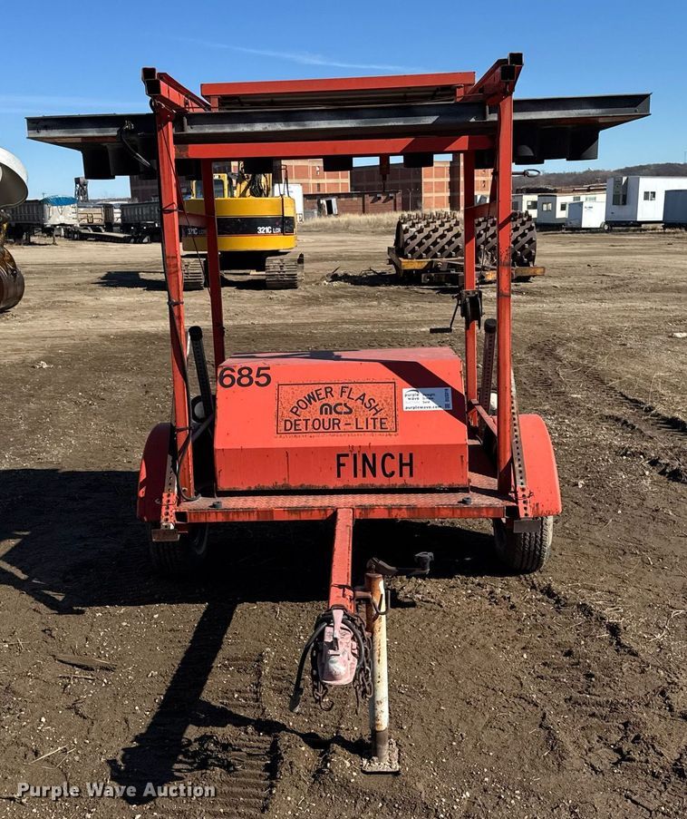 image for item DU3319 MCS Power Flash Lite arrow board trailer