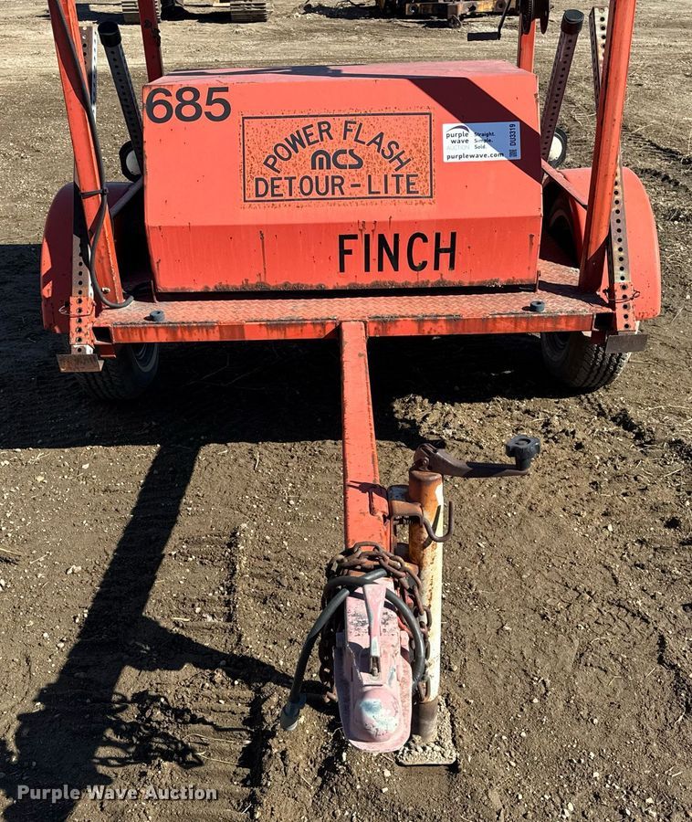 image for item DU3319 MCS Power Flash Lite arrow board trailer