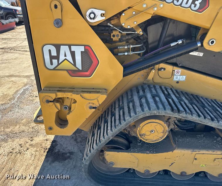image for item DU3323 2022 Caterpillar 259D3 tracked skid steer loader