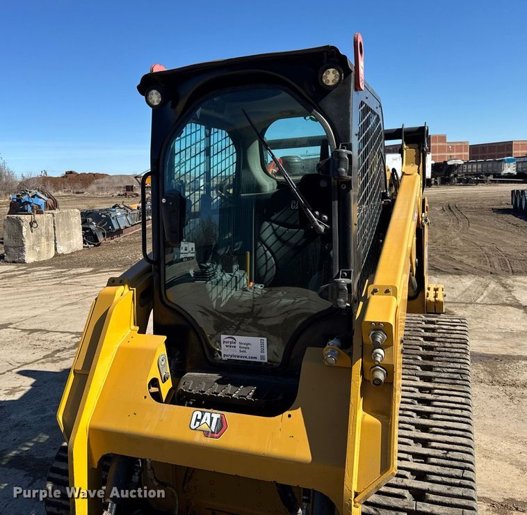 image for item DU3323 2022 Caterpillar 259D3 tracked skid steer loader