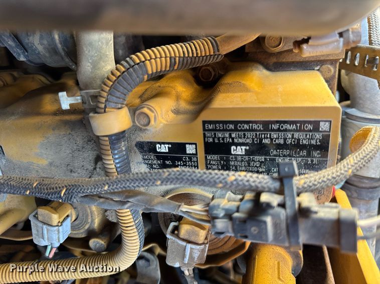 image for item DU3323 2022 Caterpillar 259D3 tracked skid steer loader