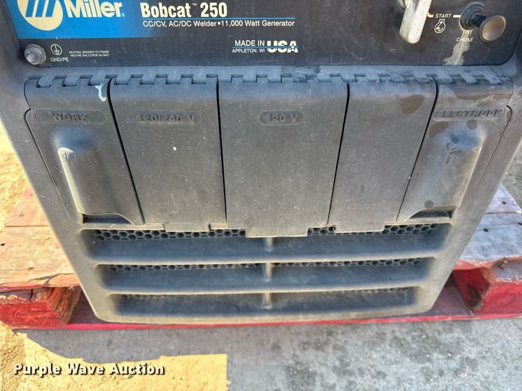 image for item DU3330 Miller Bobcat 250 welder
