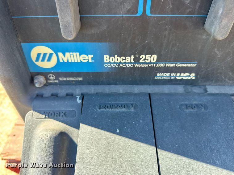 image for item DU3330 Miller Bobcat 250 welder
