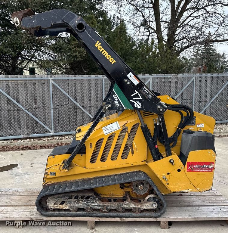 image for item DU3350 2017 Vermeer CTX100 compact utility loader