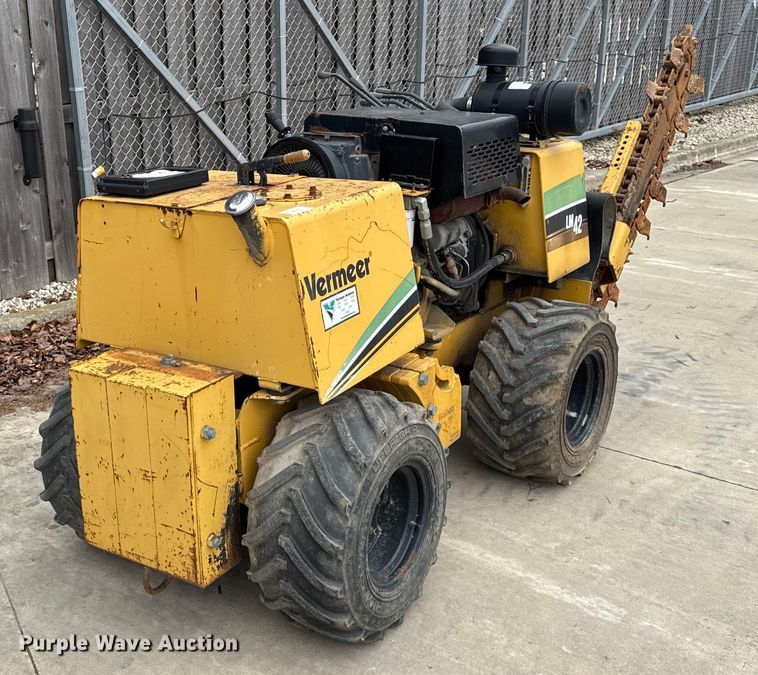 image for item DU3355 2008 Vermeer LM 42 trencher