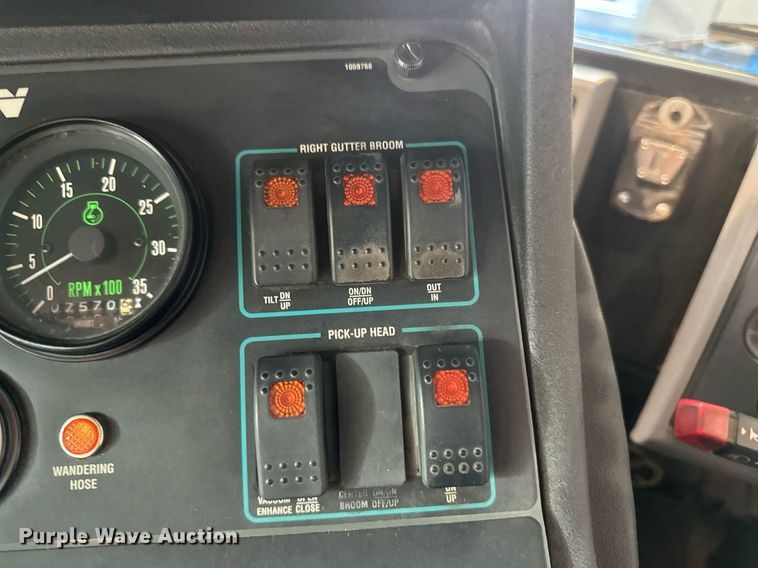 image for item DV0598 2002 Sterling SC8000 street sweeper truck