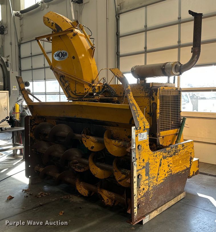 image for item DV0600 SnoGo MP3D wheel loader snow blower