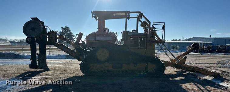 image for item DV0611 1987 Caterpillar  D6H LGP cable plow