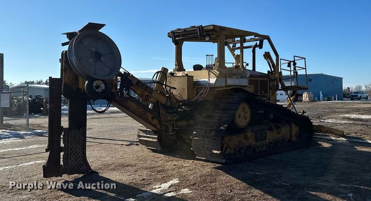 image for item DV0611 1987 Caterpillar  D6H LGP cable plow