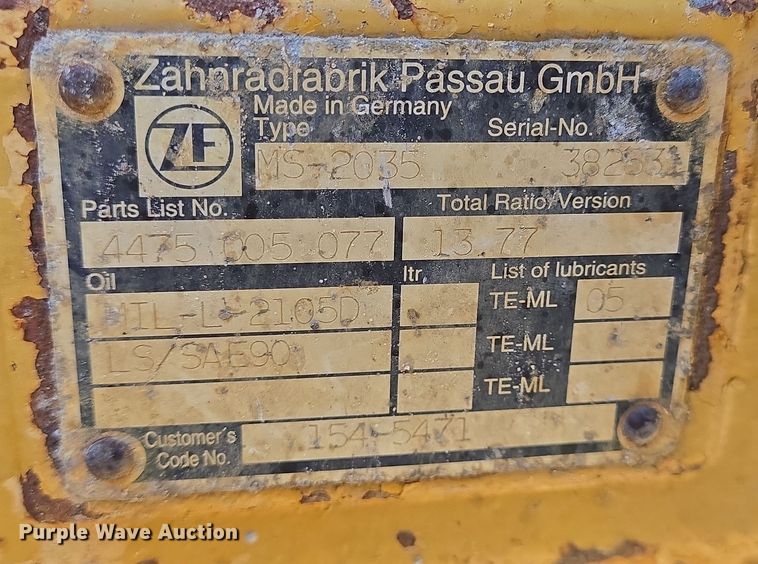 image for item DV1275 2003 Caterpillar 420D backhoe