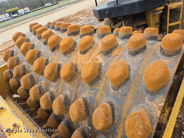 image for item DV1286 2016 Caterpillar CP56B single drum vibratory roller