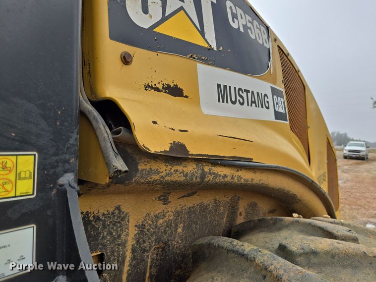 image for item DV1286 2016 Caterpillar CP56B single drum vibratory roller