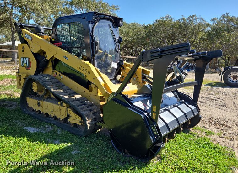 image for item DV1288 2020 Caterpillar 299D3 XE tracked skid steer loader