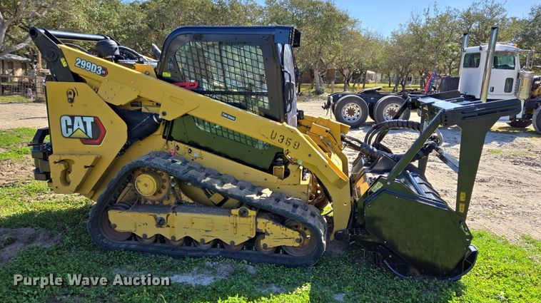 image for item DV1288 2020 Caterpillar 299D3 XE tracked skid steer loader