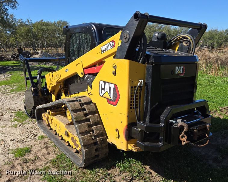 image for item DV1288 2020 Caterpillar 299D3 XE tracked skid steer loader