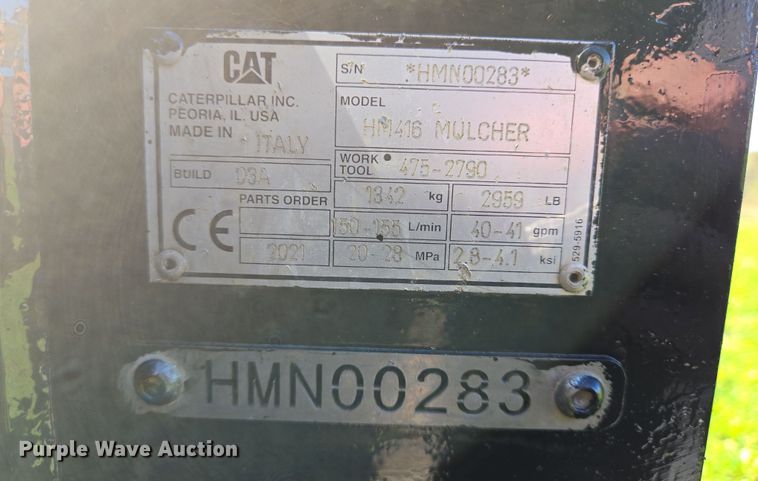 image for item DV1288 2020 Caterpillar 299D3 XE tracked skid steer loader