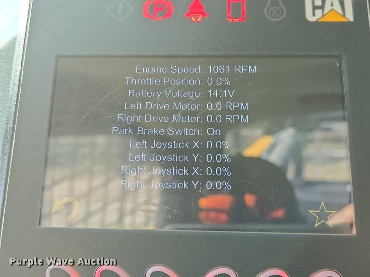 image for item DV1288 2020 Caterpillar 299D3 XE tracked skid steer loader