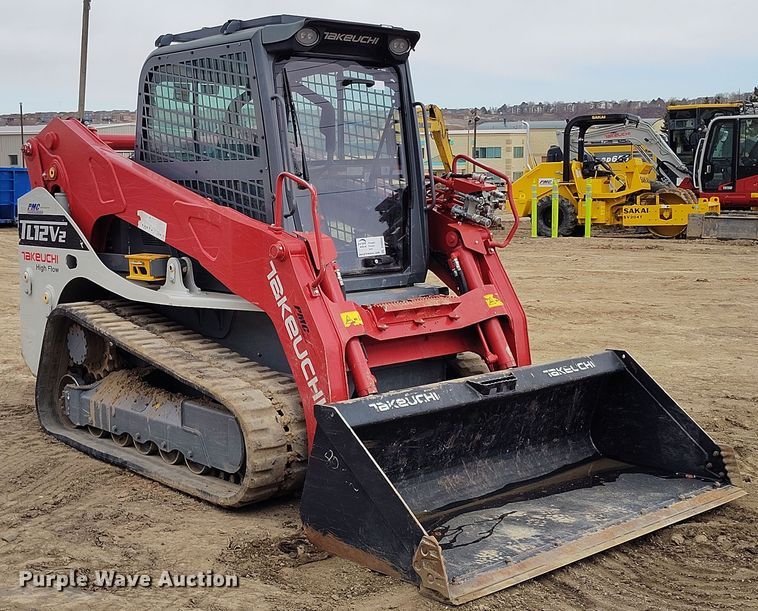 image for item DV6655 2021 Takeuchi TL12V2 tracked skid steer loader